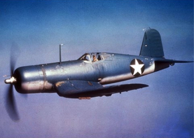 Aviation History | History of Flight | Aviation History Articles, Warbirds, Bombers, Trainers, Pilots | F4U-1_Corsair_in_flight 1942