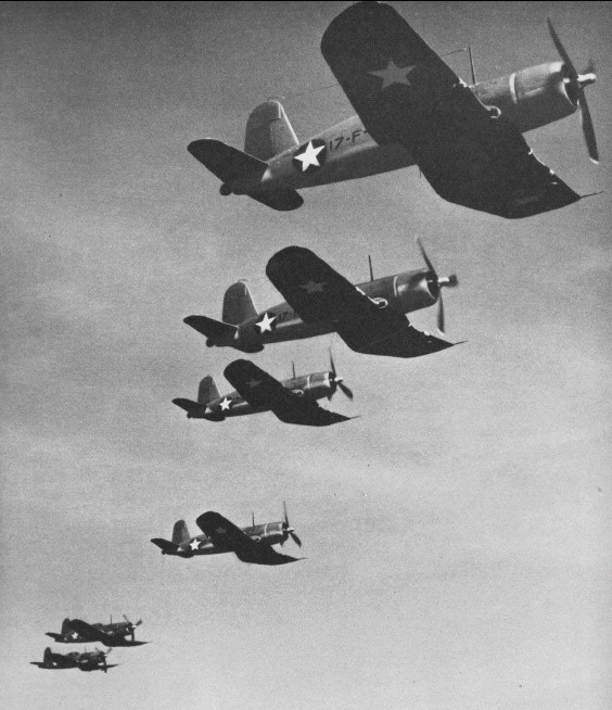 Aviation History | History of Flight | Aviation History Articles, Warbirds, Bombers, Trainers, Pilots | F4U-1s