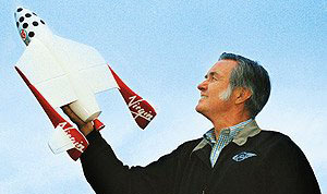 Burt Rutan, designer of SpaceShipOne