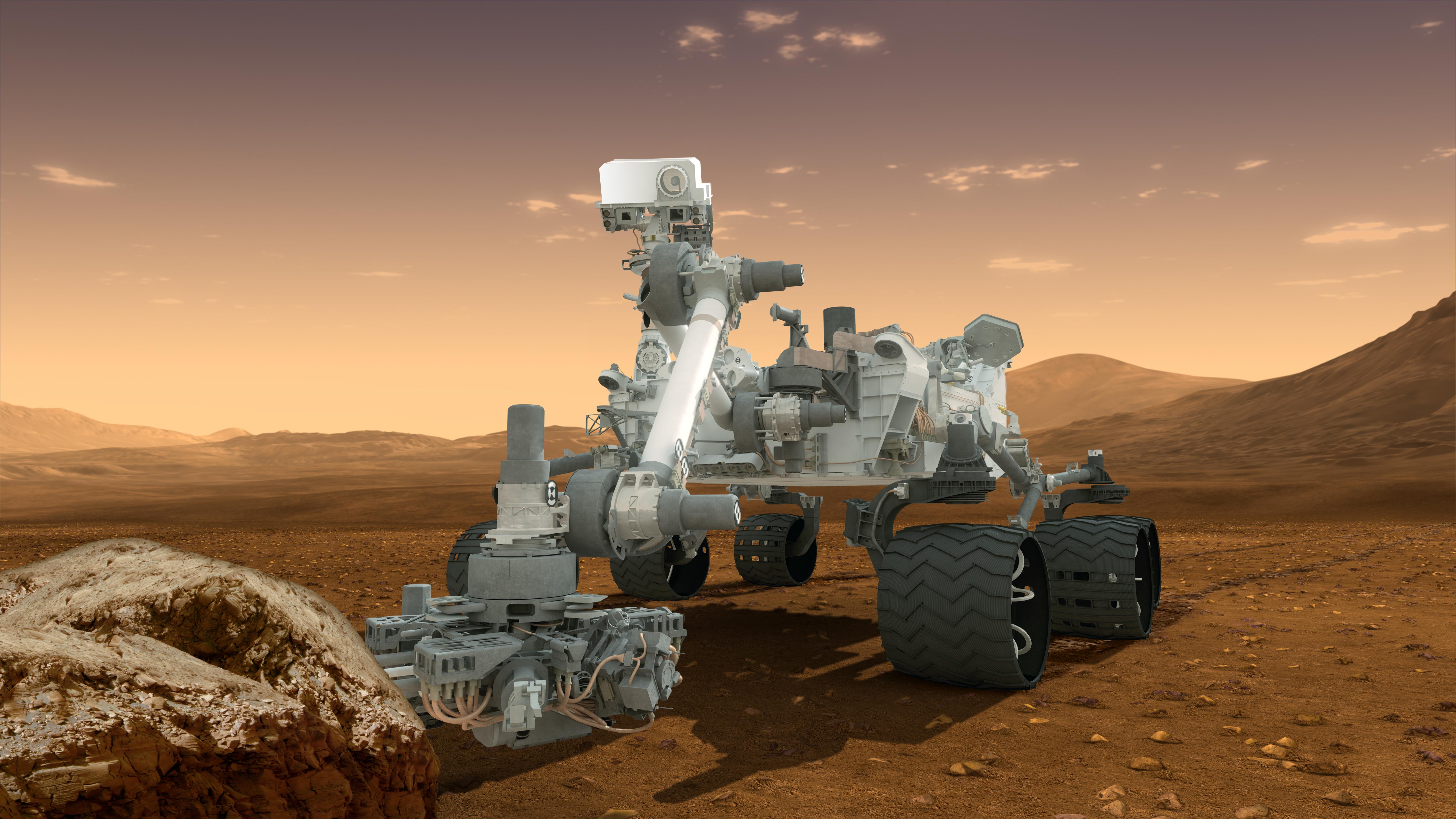 SUV-sized NASA Curiosity Rover Successfully Lands on Mars