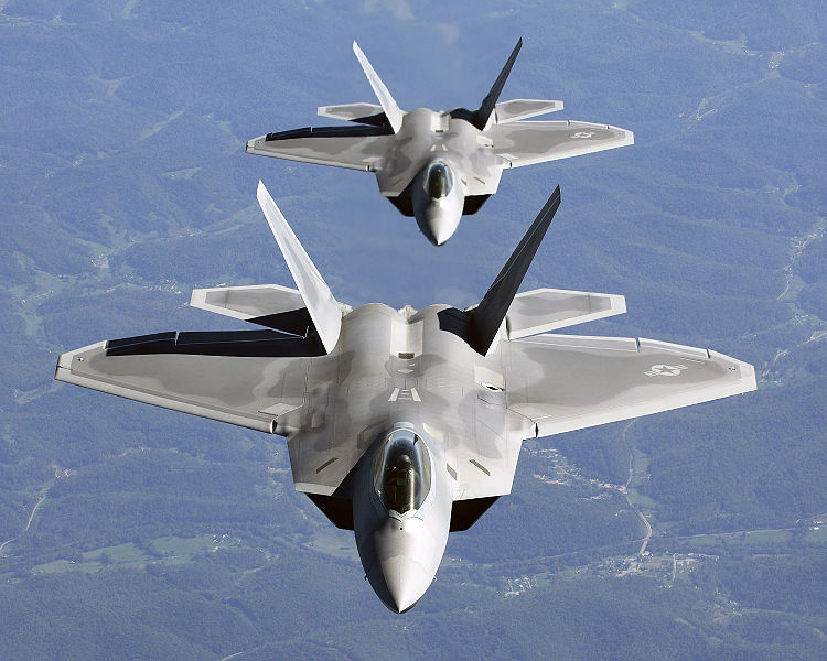 USAF F-22s Join South Korean Drills