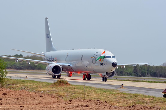 Indian Navy Receives First P-8I