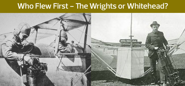 Aviation History | History of Flight | Aviation History Articles, Warbirds, Bombers, Trainers, Pilots | Wrights or Whitehead?