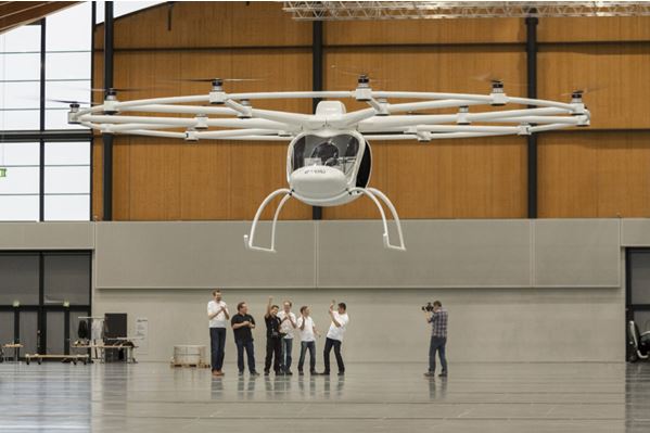 Volocopter: Man-Carrying Multi Rotor