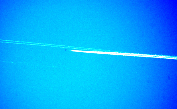 Unidentified Jet Seen Over Southwest U.S.