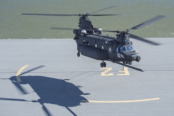 New-Build MH-47G Delivered to Special Ops