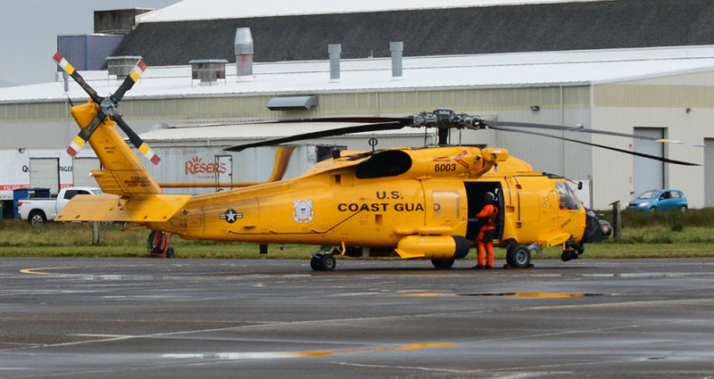 Coast Guard Station Gets Special Jayhawk