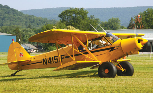 Aviation History | History of Flight | Aviation History Articles, Warbirds, Bombers, Trainers, Pilots | Season 1 Episode 3 – Landing a Piper Cub on a Moving Truck