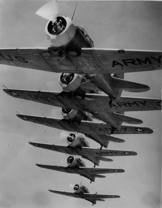 Aviation History | History of Flight | Aviation History Articles, Warbirds, Bombers, Trainers, Pilots | The AT-6 Texan — from the Cockpit