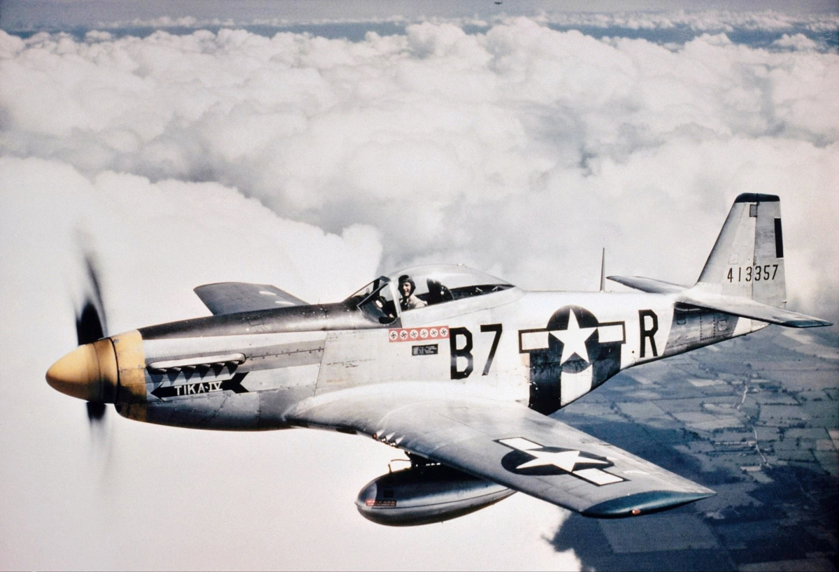 aviation history, ground attack aircraft, Mustang, P-51, Piper PA-48, USAF