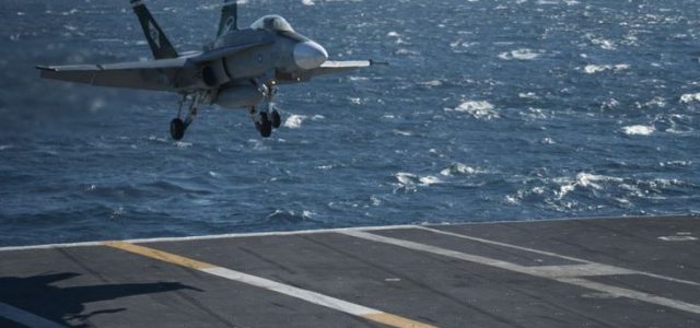 U.S. Navy Jet Fighter Lands on Aircraft Carrier using ATARI! What?!
