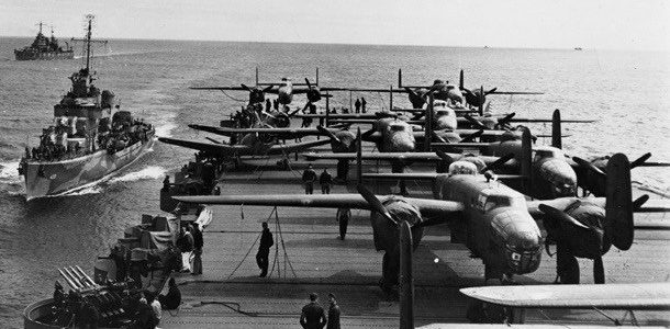April 2, 1942 — The Response begins — USS Hornet Leaves Port on this Day