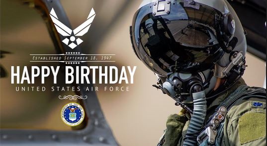 Happy 71st Birthday to the U.S. Air Force