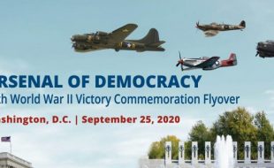 WW II Victory Commemoration Flyover in D.C.