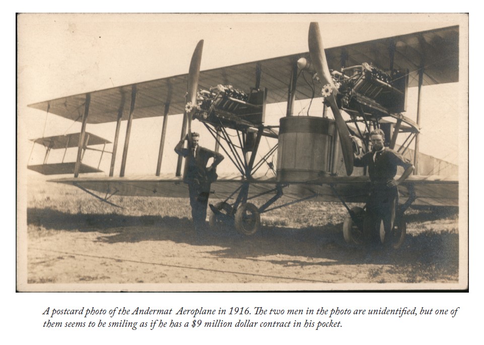 Flight Journal - Aviation History | The Andermat Aeroplane Saga