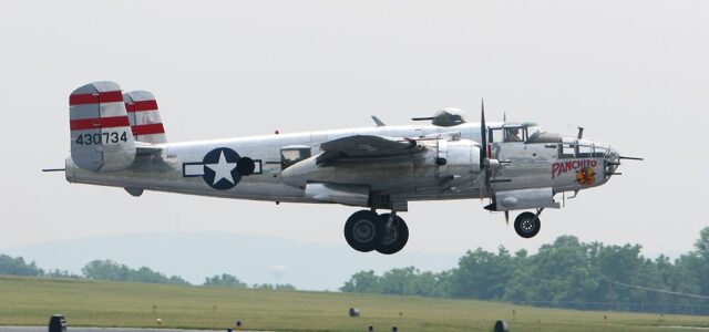 Fly in B-25 “Panchito”!